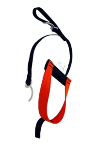 Release handle for harnesses