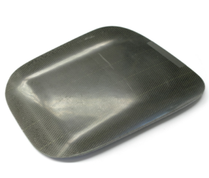 Carbon seat plate
